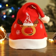 Todaioua Santa Hat for Adult, Large Christmas Hat, Xmas Holiday Oversized Velvet Hat for Men Women New Year Festive Holiday Party Supplies